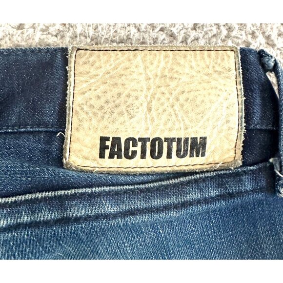 Factotum Japann Jeans Agitpunkt Slim Fit Whiskering Stretch - Picture 9 of 16